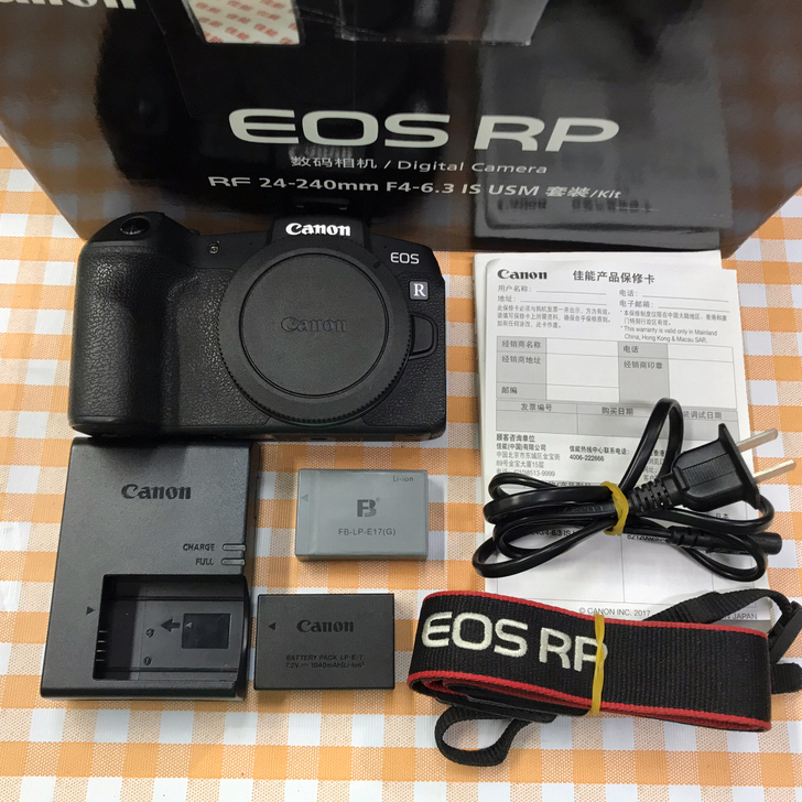 佳能EOS RP eos rp 全画幅微单...