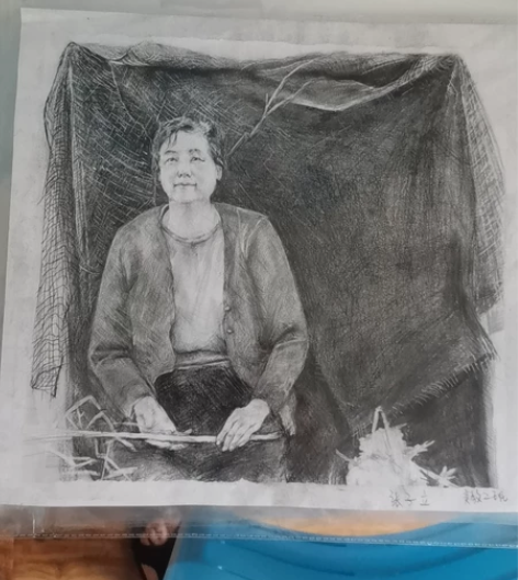 美院素描作品，纯手绘3736，顺丰到付，直...