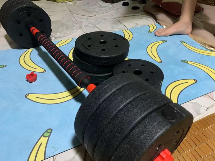 【价格低至38元】哑铃男士健身器材家用一对...