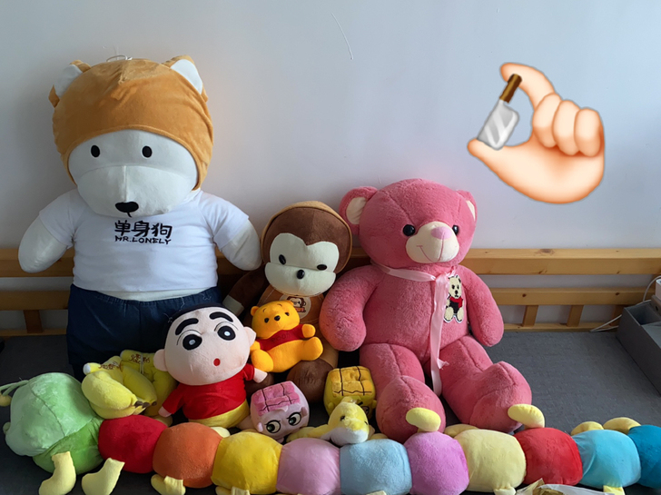 搬家处理,大玩偶15元,中玩偶10元,小玩...