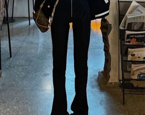 仅试穿   NotA虚拟女显腿长复古拖地修...