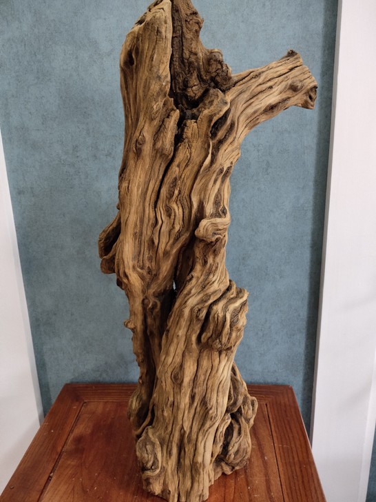 天然原木石榴木瘤疤摆件转运棍毛笔架灯架根雕...