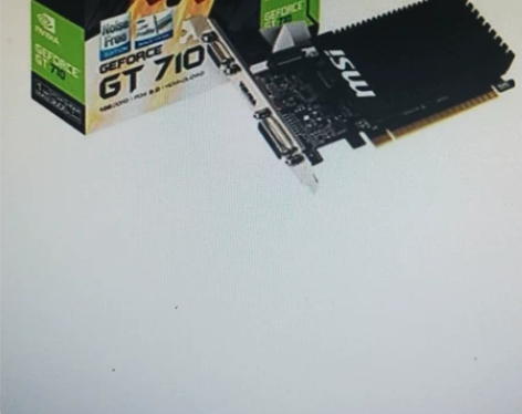 微星全新盒装gt710  1g  ddr3...