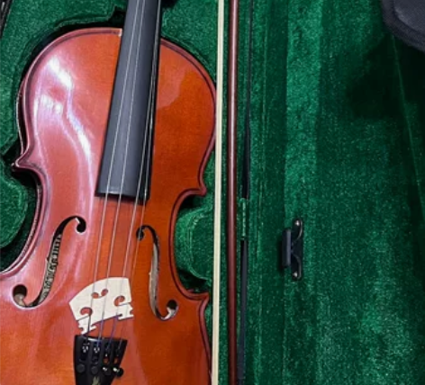 凤灵牌小提琴，自带调音器，松香，垫肩，包装...