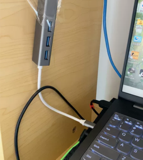 适用联想小新网线转接口笔记本电脑air 1...