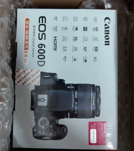 全新未拆封佳能600d单反数码相机,因为买...