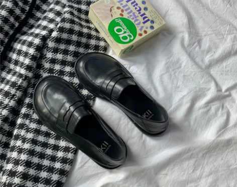 陆小团团 日系jk娃娃鞋质感轻盈炒鸡柔软P...