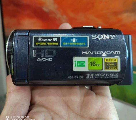 索尼CX150E 橙色如图功能棒 原电原充...