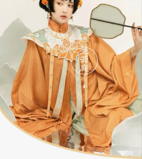 兰若庭 汉服 初霁大全套 上衣+马面+云肩...
