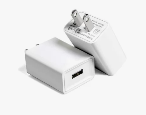 白色充电头USB手机充电头电源适配器5v1...