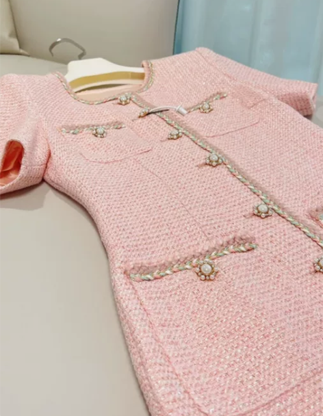 法式裙 短裙法式复古轻奢优雅气质高级感初恋...