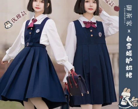 【御茶家】白雪姬护奶裙儿童节背心裙可爱优雅...
