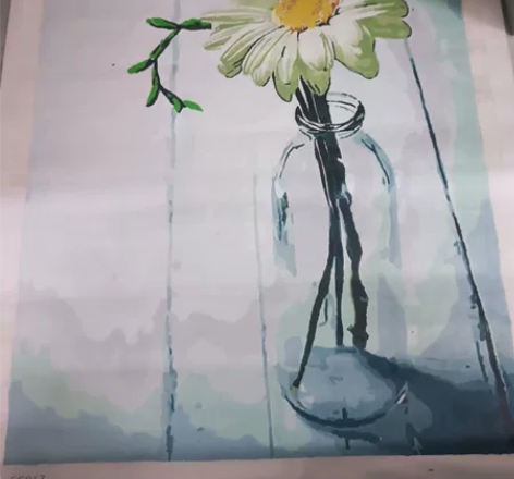 油画质感的美式装饰画。 工艺：纯手绘 画芯...