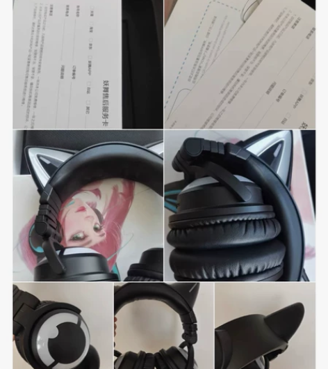 妖舞耳机九九新就用过一次。配件都在，原装插...