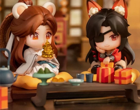 【小金人】擎苍天官赐福花城谢怜生日花栖椿岁...