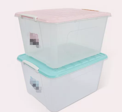 能及厨透明塑料收纳箱 衣物棉被玩具储物神器...