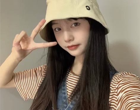 渔夫帽女C字母韩版夏季短檐盆帽日系小清新遮...