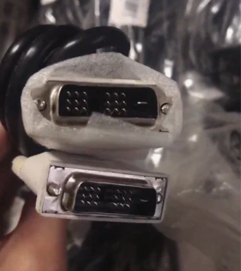 原装dvi数据线1.5米电脑电视投影连接线...