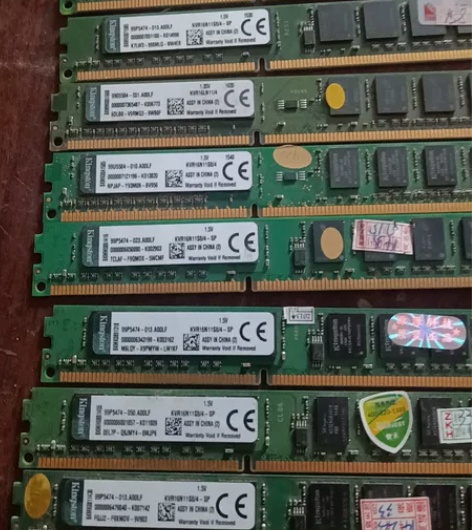 金斯顿ddR3一4G内存条，有几十条打包可...