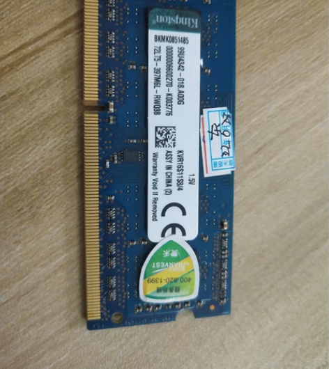 金士顿原装4g内存条DDR 3大量拆机 感...