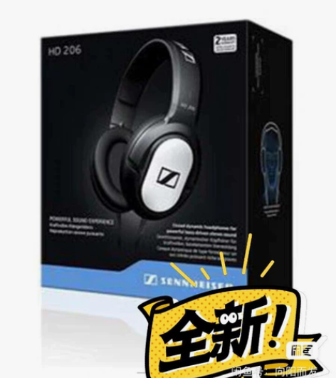 森海塞尔耳机HD206耳机监听耳机 森海塞...