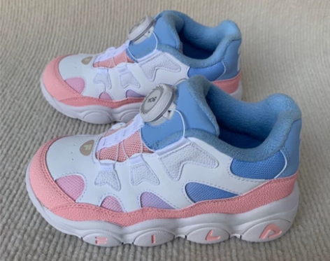 全新正品FlLA斐乐秋冬季女童加绒加厚运动...