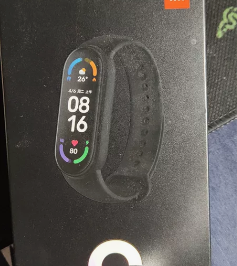 小米手环6，9成新。 感兴趣的话点“我想要...