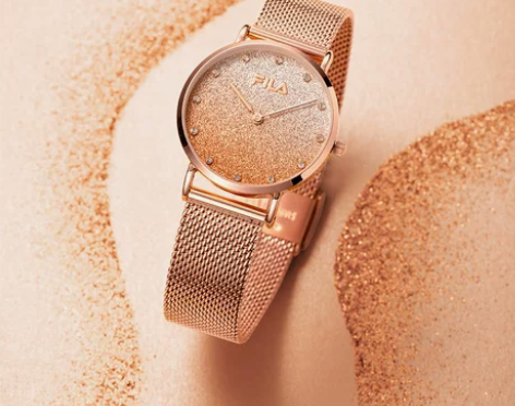 【新品专享】FILA斐乐手表时尚简约渐变防...