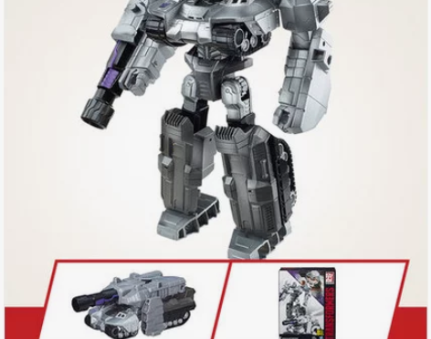 孩之宝 变形金刚 塞伯部队军 威震天 9成...