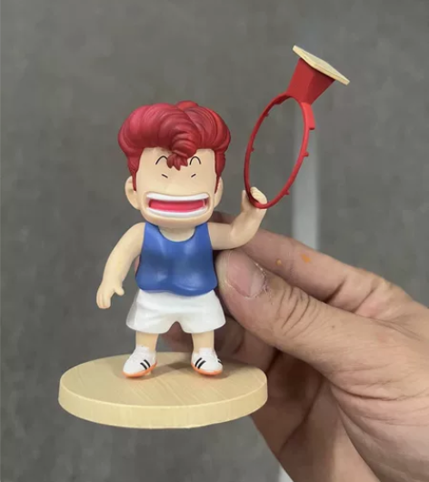 灌篮高手 Q版 提框蓝衣樱木花道，高度10...