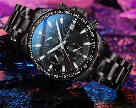 【年货价】新款概念黑科技手表男士多功能全自...