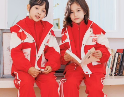 小学生班服秋冬装套装幼儿园园服冬季运动冲锋...