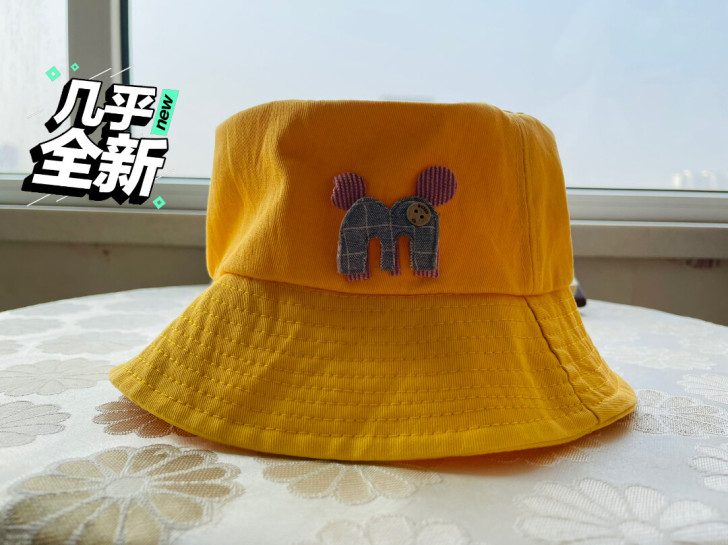 时尚单品 照相巨好看的小黄帽！！