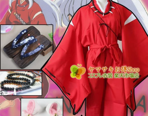 ?猫老师动漫周边COS犬夜叉全套cospl...