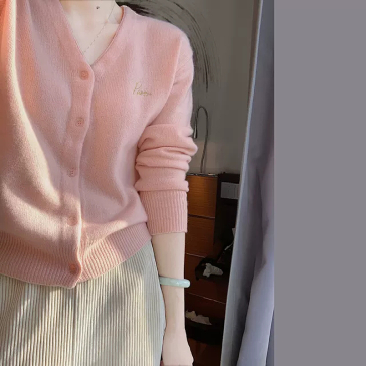 婉扮 毛针织衫