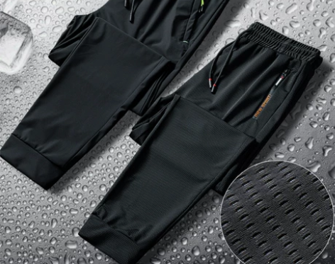 【狂欢价】冰丝裤男士夏季超薄款网眼速干运动...