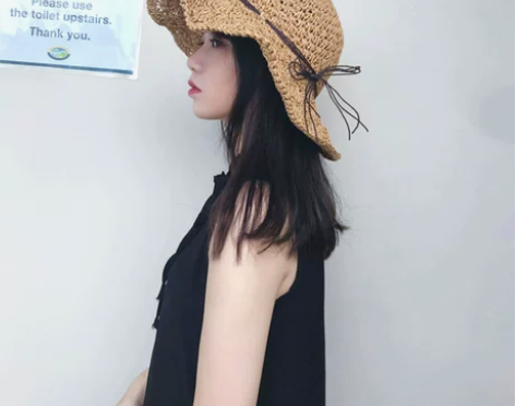 全国顺丰包邮!不退不换!草帽女夏天小清新可...