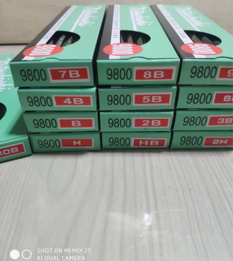 全新正品三菱9800铅笔 美术专用绘画铅笔...
