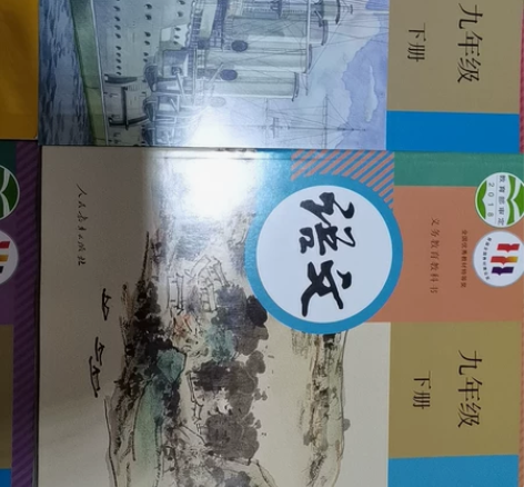 九年级下册 世界历史，语文 物理，数学，道...