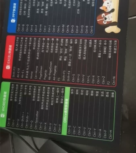 清仓便宜包邮全新鼠标垫加厚卡通快捷键鼠标垫...