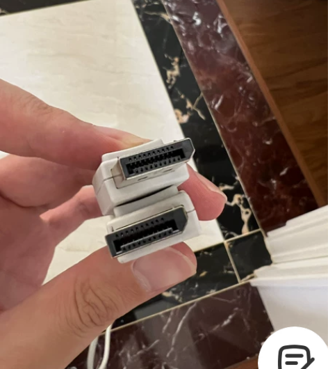 LG显示器送的dp线，非常新，功能完好，一...