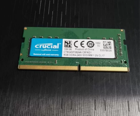 英睿达 DDR4 2400 8G 笔记本拆...