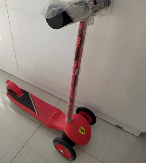 闲置Mesuca儿童滑板车～包装还没拆呢～...
