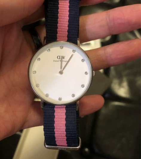 Dw女士手表 购买于京东商城  新旧程度 ...
