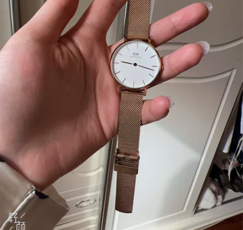 dw手表女 PETITE系列优雅流金表28...