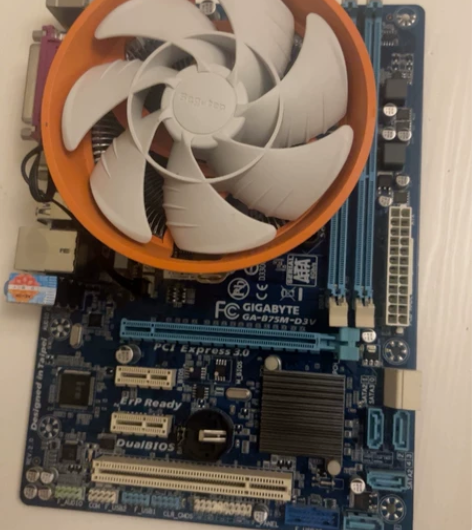 ga-750-d3v主板 2年没开机，发现...