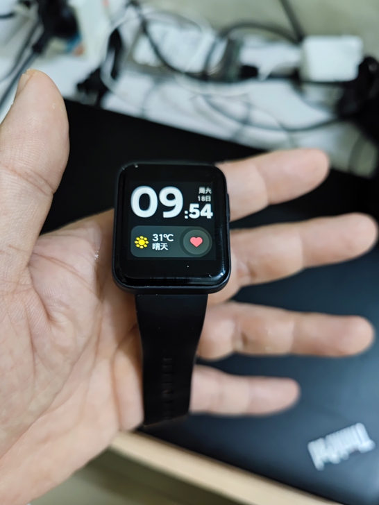 红米手表Redmi Watch 典雅黑 智...