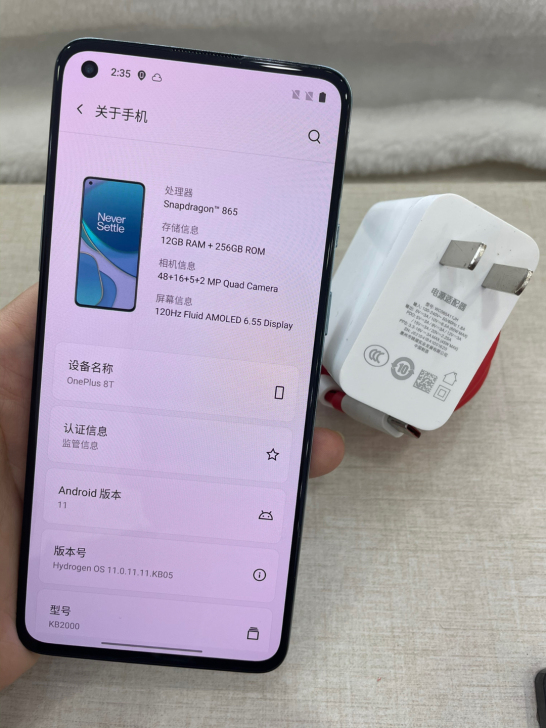 一加8t 12+256g银色 无拆无修 原...