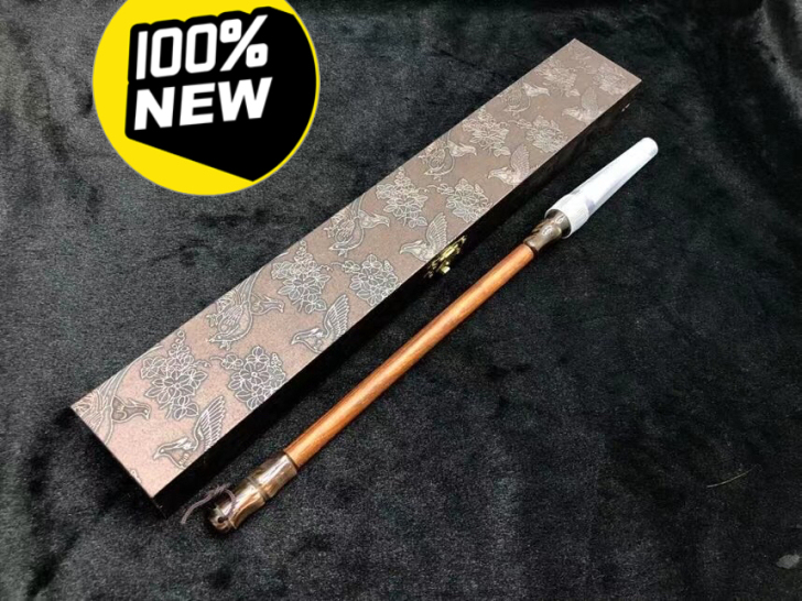 #粉丝福利#现货一批老挝大红酸枝毛笔