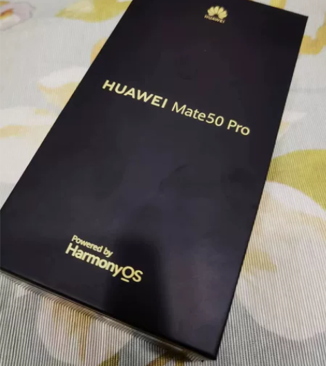 华为mate50Pro 256 黑 全新未...